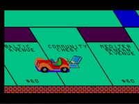 une photo d'Ã©cran de Monopoly sur Sega Master System